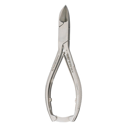 Double-Spring Concave Jaw Nail Nippers, 5-1/2"L, German Steel