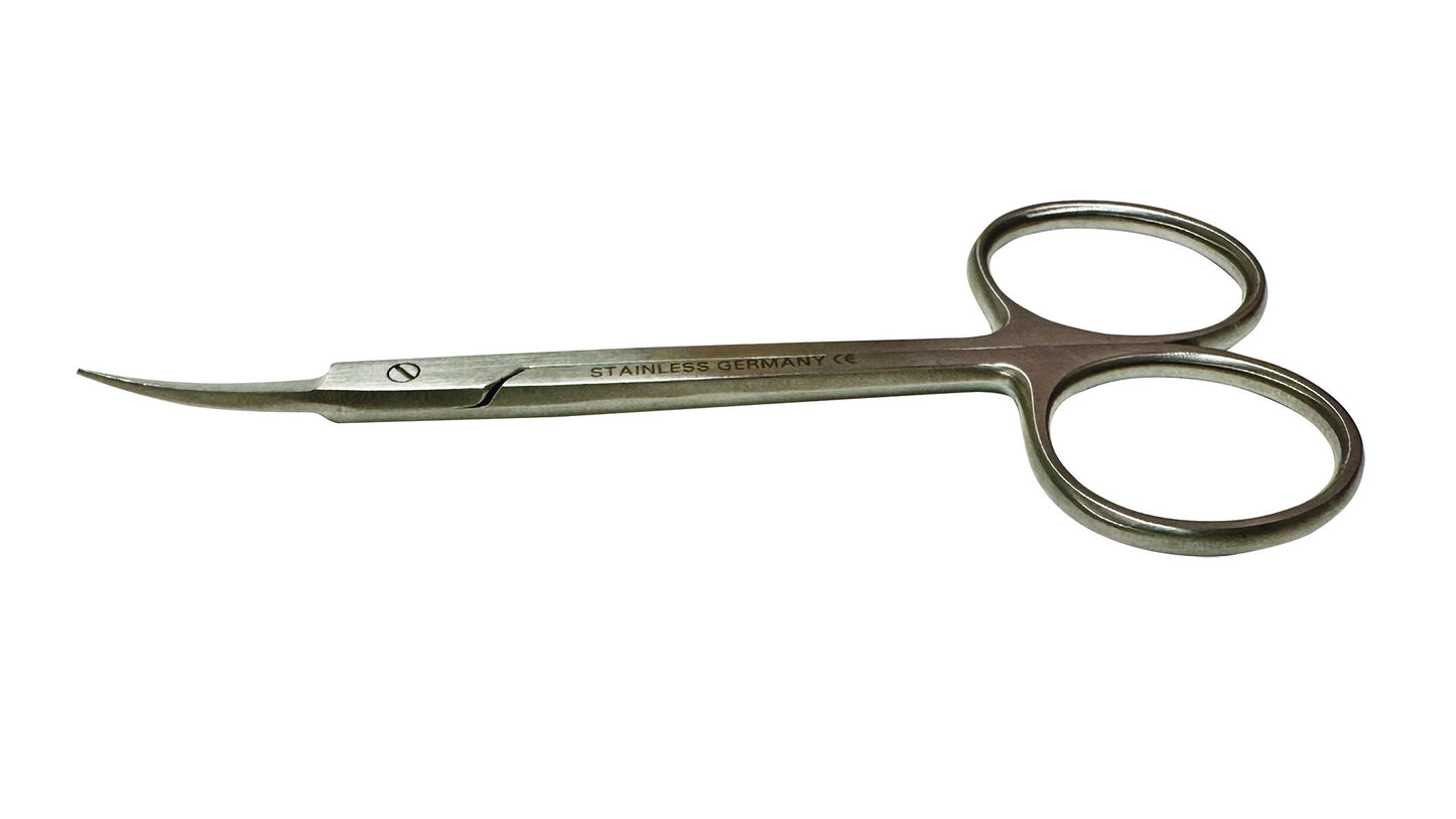 Extra-Delicate Pattern Iris Scissors, 3-1/2"L, Curved, 20 mm Blades, Economy