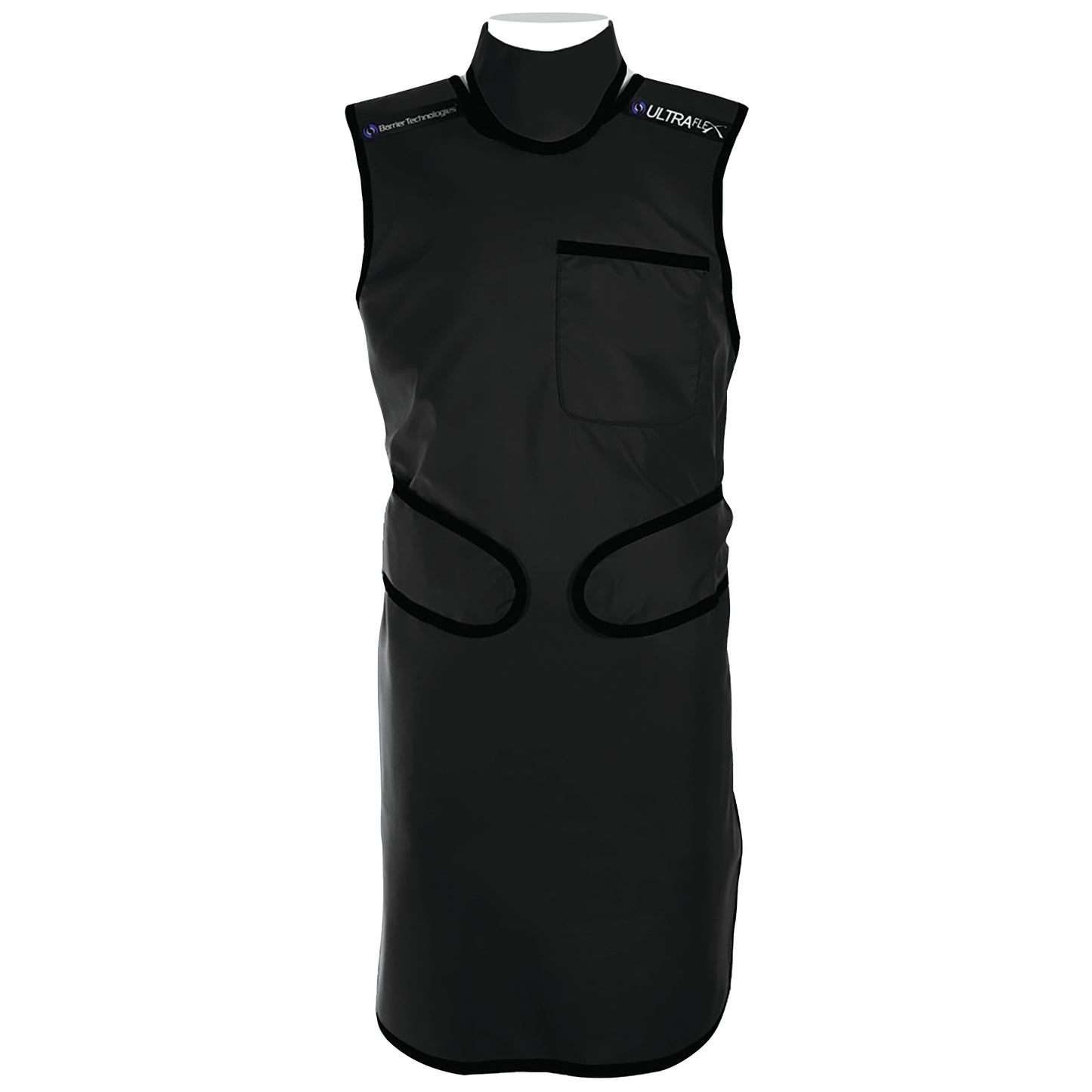 Ready To Go UltraFlex Lead-Free Frontal Apron, Black, Large