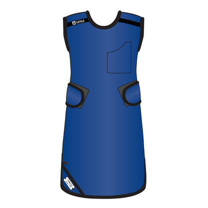 Grab ’n Go 4-Point Quick Drop Apron, Male, Ultralight Lead-Free, Navy Blue, Small