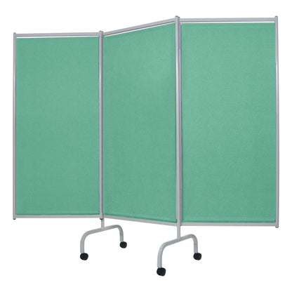 Privess Elite Three-Panel Privacy Screen, 84"W x 70"H (Extended), Mint