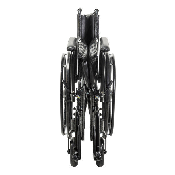 Drive Medical Sentra EC Heavy-Duty Wheelchair with Removable Desk Arms and Elevating Leg Rests