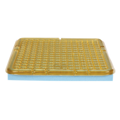 Checkerboard T-Gel Plus Wheelchair Cushion, Black Stretch Polyknit Cover, 16"W x 16"D