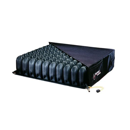HIGH-PROFILE Single-Valve Wheelchair Cushion, 16"W x 4"H x 18"D