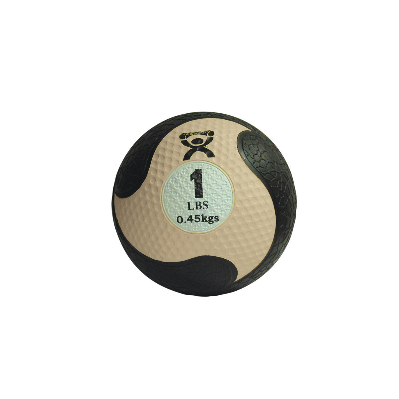 Rubber Medicine Ball, Tan, 8"W, 1 lb.