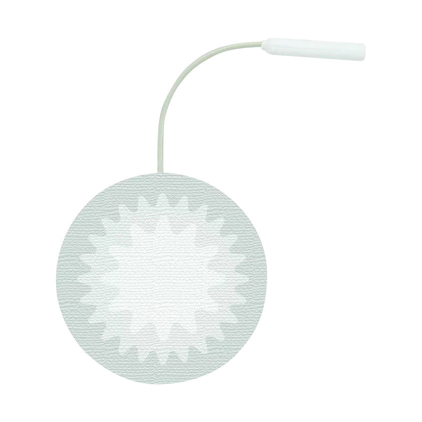 Starburst Electrode, 2"W x 2"L, Round, 40/Case (4 per sheet, 10 sheets per case)