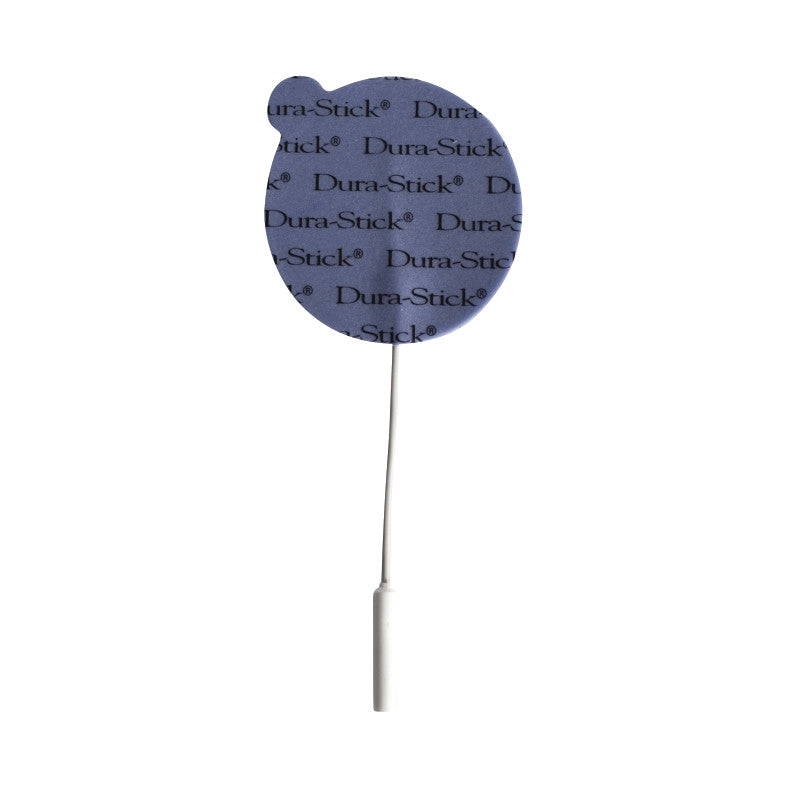 Dura-Stick Plus Electrode, Round, 2"W x 2"L, 40/Case (4 per pack, 10 packs per case)