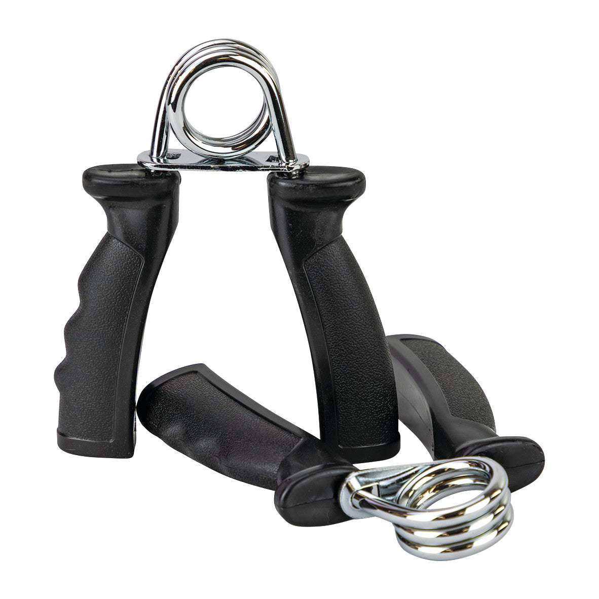 Fixed Resistance Grip Exerciser, X-Hard, Black, Pair