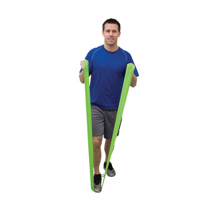 CanDo® Val-U-Band™ Non-Latex Exercise Band Set with Rack