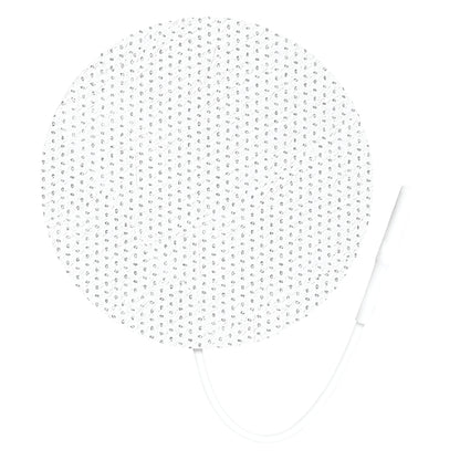 X Cloth Electrode, 2"W x 2"L, Round, 40/Case