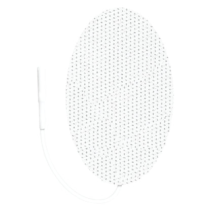 Cloth Electrode, 1-1/2"W x 2-1/2"L, Oval, 40/Case (4 per sheet, 10 sheets per case)