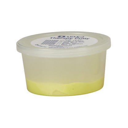 Color-Coded Therapy Putty, Yellow, X-Soft, 2 oz.