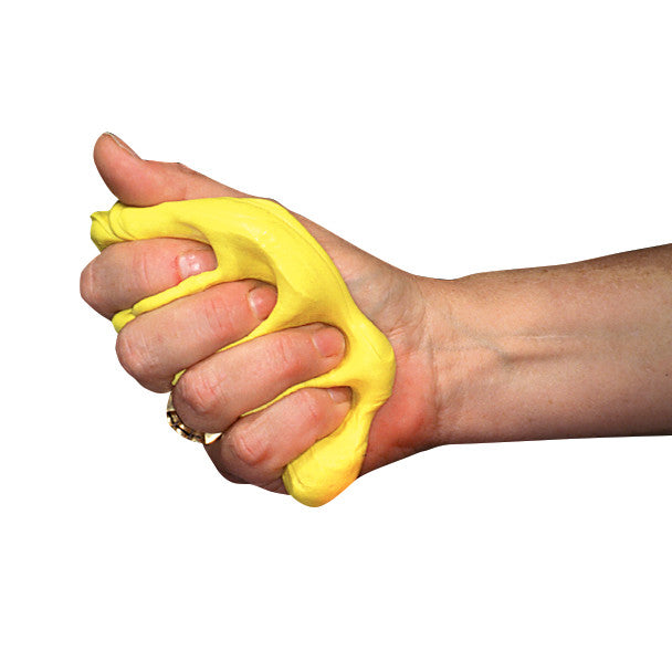 Color-Coded Therapy Putty, Yellow, X-Soft, 2 oz.
