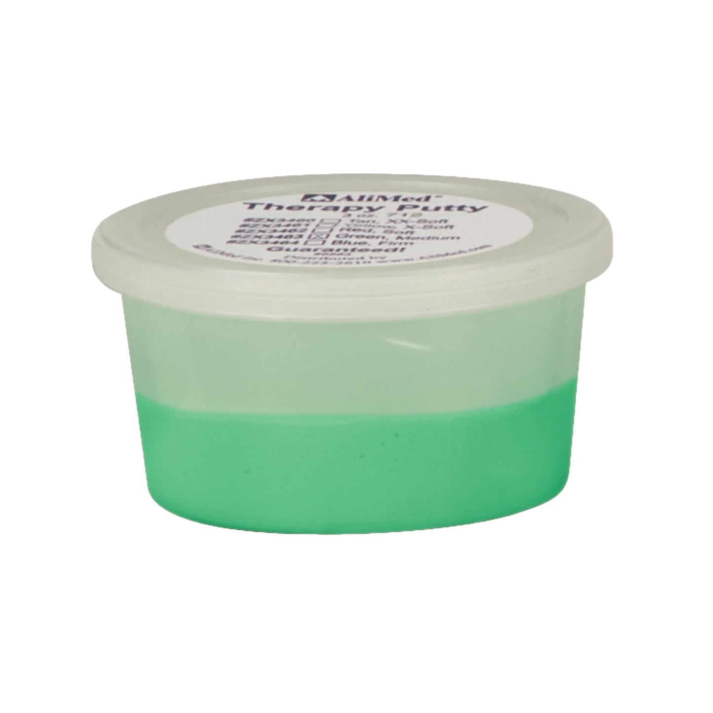 Color-Coded Therapy Putty, Green, Medium, 3 oz.