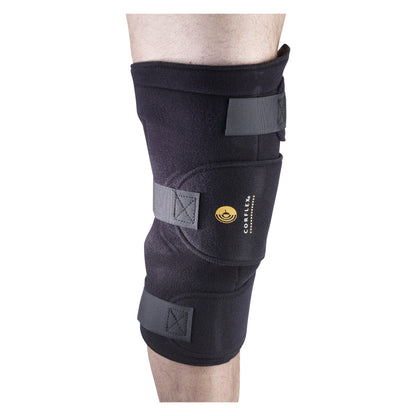 Cold and Hot Compression Wrap, Knee Wrap with 4 Gel Packs