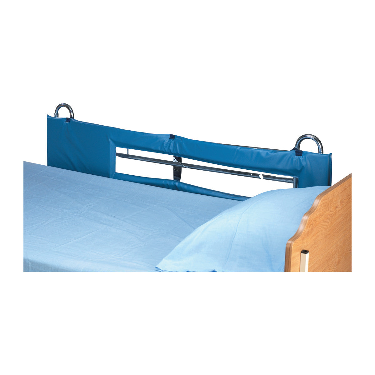 Thru-View Vinyl Bed Rail Pad, Large Window, 60"L, Pair
