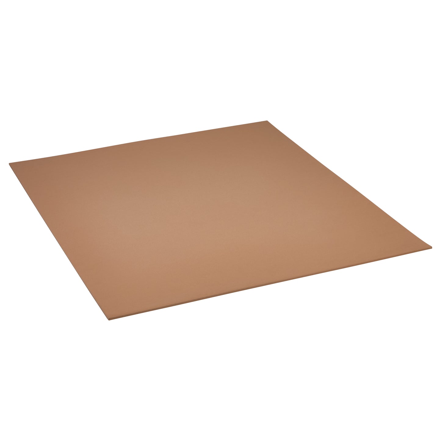 NickelPlast X-Firm, 30"W x 34"L x 1/4"H, Brown, 5 Sheet/Case