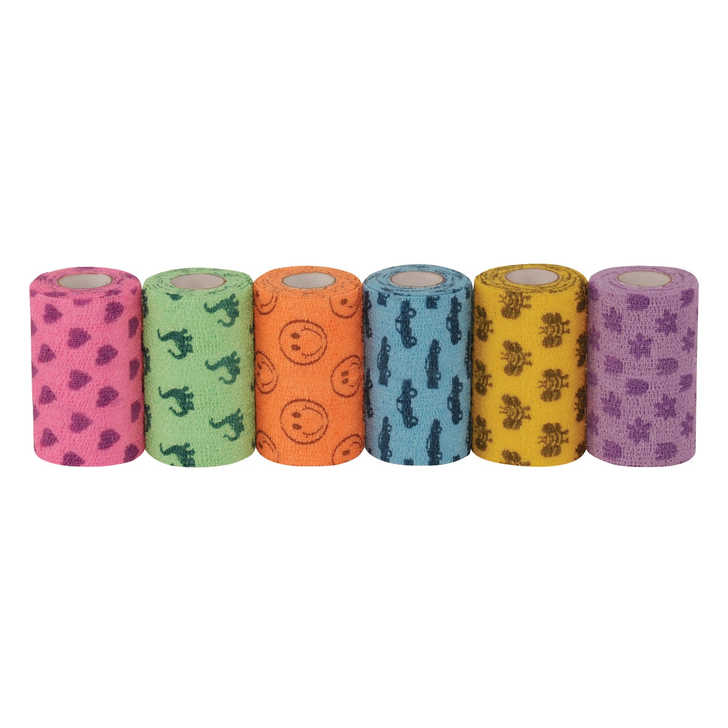 NL Flexible Cohesive Bandage, Kids Pack, 3"W x 5 yds., 24 Roll/Case