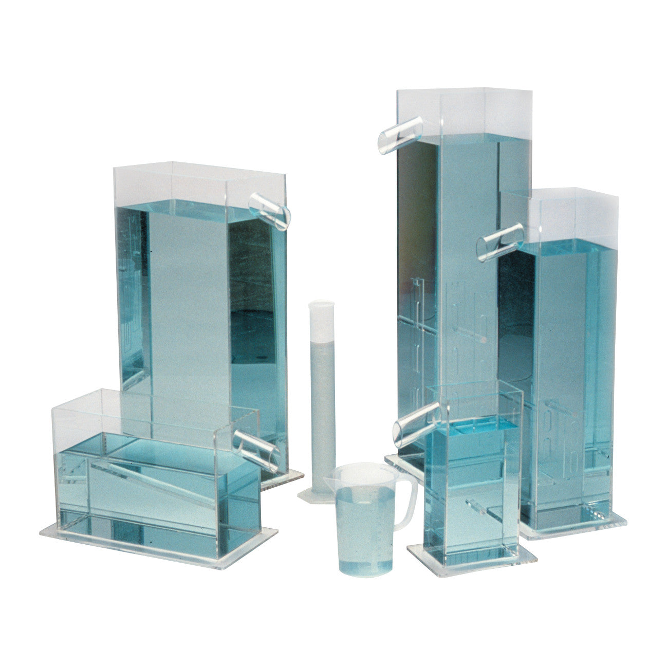 Volumeter Set: Large Partial Leg, 8"W x 13"L x 16"H