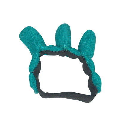 Pediatric Finger Separator, Terrycloth Cover, Emerald Green, Large