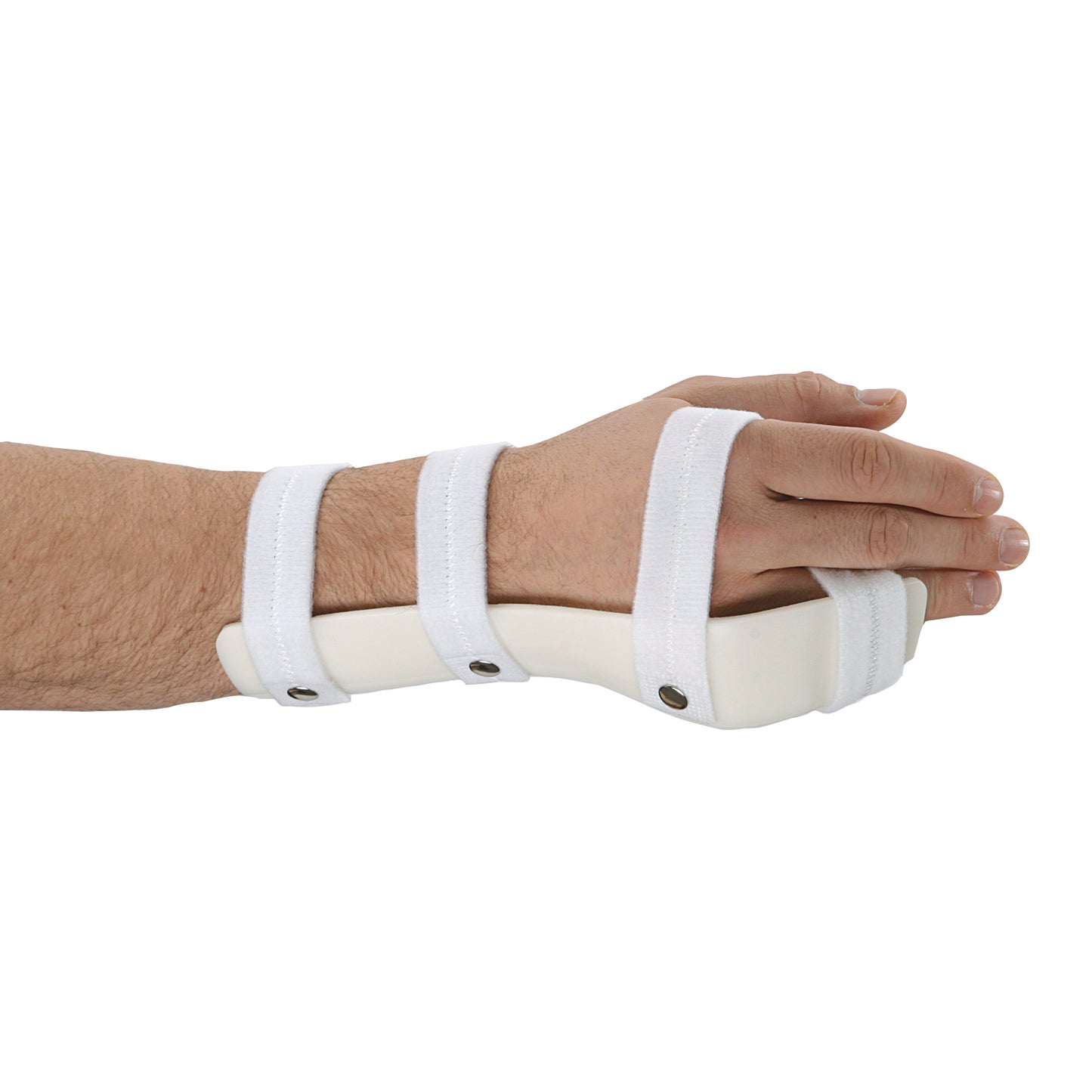 Boxer's Fracture Orthosis with MP Flexion, Long, Large, Right