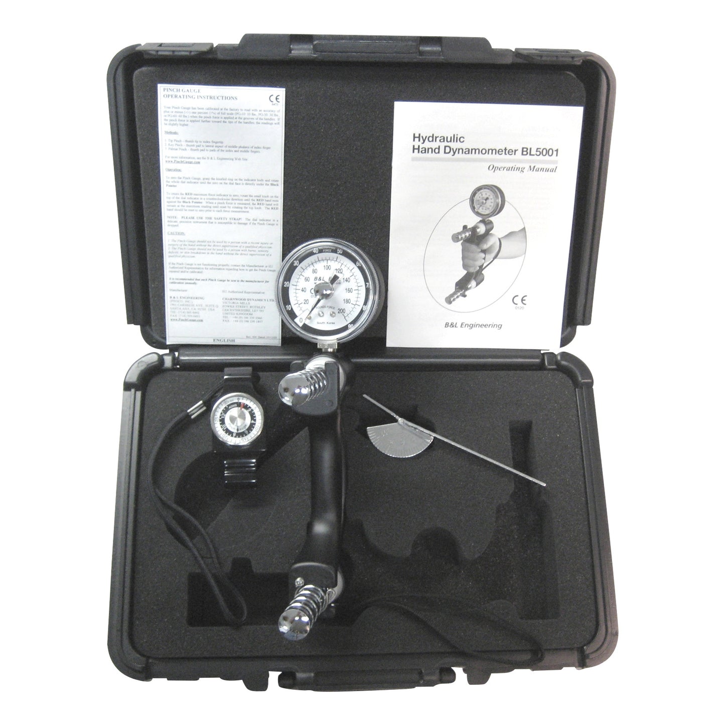 3-Piece Hand Evaluation Kit, with 30-lb. Pinch Gauge