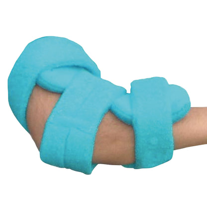 Pediatric Spring-Loaded Goniometer Elbow Orthosis, Terrycloth Cover, Turquoise, Medium