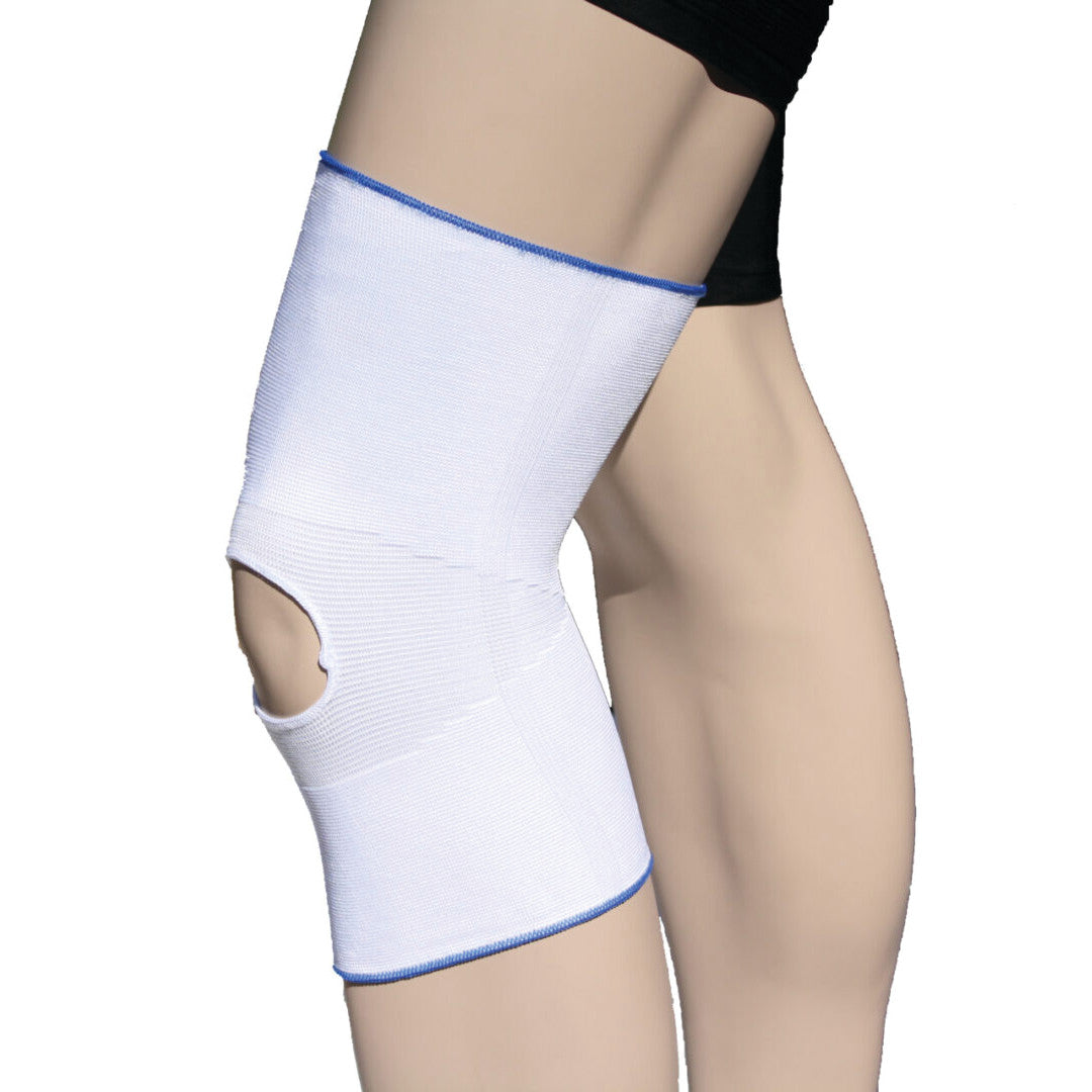 Open Patella Brace, White, 2X-Large