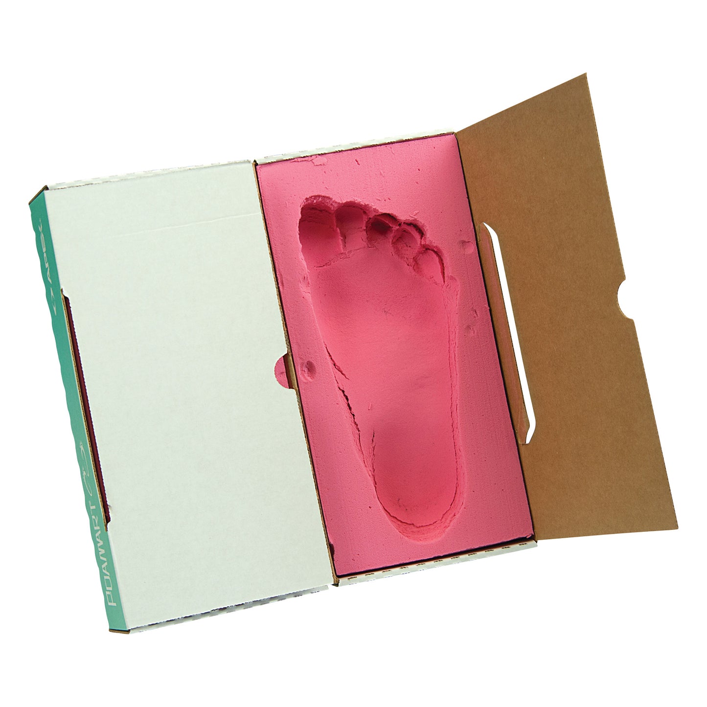 FoamArt Impression Foam, Self-Mailer Kit, 6"W x 14"L x 2"D, 10 Pair/Case