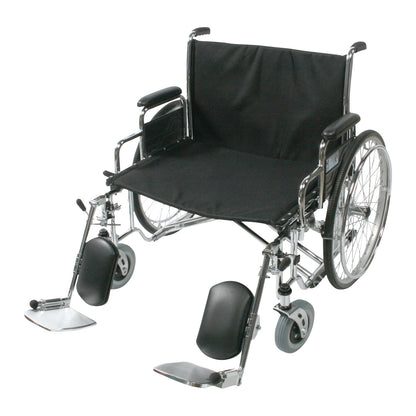 Optional Elevating Leg Rest for Drive Medical Sentra EC Heavy-Duty Extra-Wide Wheelchair
