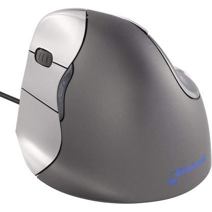 VerticalMouse 4 (VM4L) Optical, Wired USB, Regular, Left Hand, Silver/Charcoal