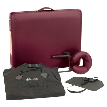 Harmony DX Portable Massage Table Package, 30"W, Burgundy