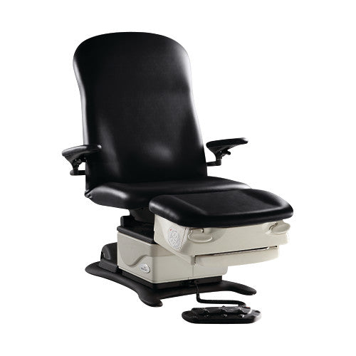 Podiatry Procedure Chair, Nonprogrammable, Model 647, Black