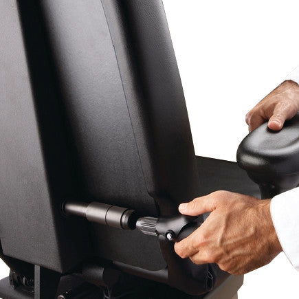 Podiatry Procedure Chair, Nonprogrammable, Model 647, Black