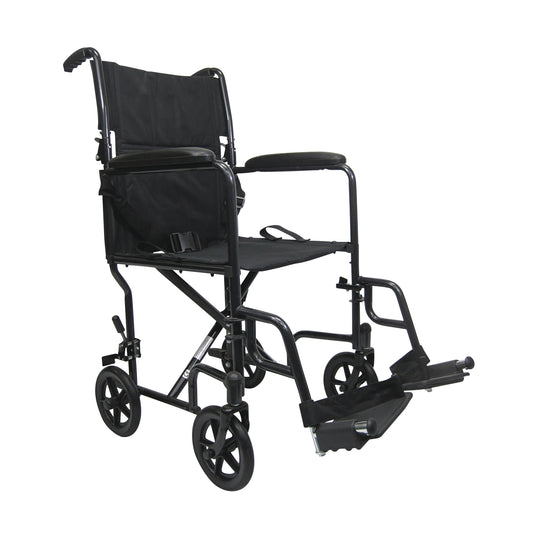 Karman T-2000 Series Lightweight Transport Chair, 19"W x 16"D