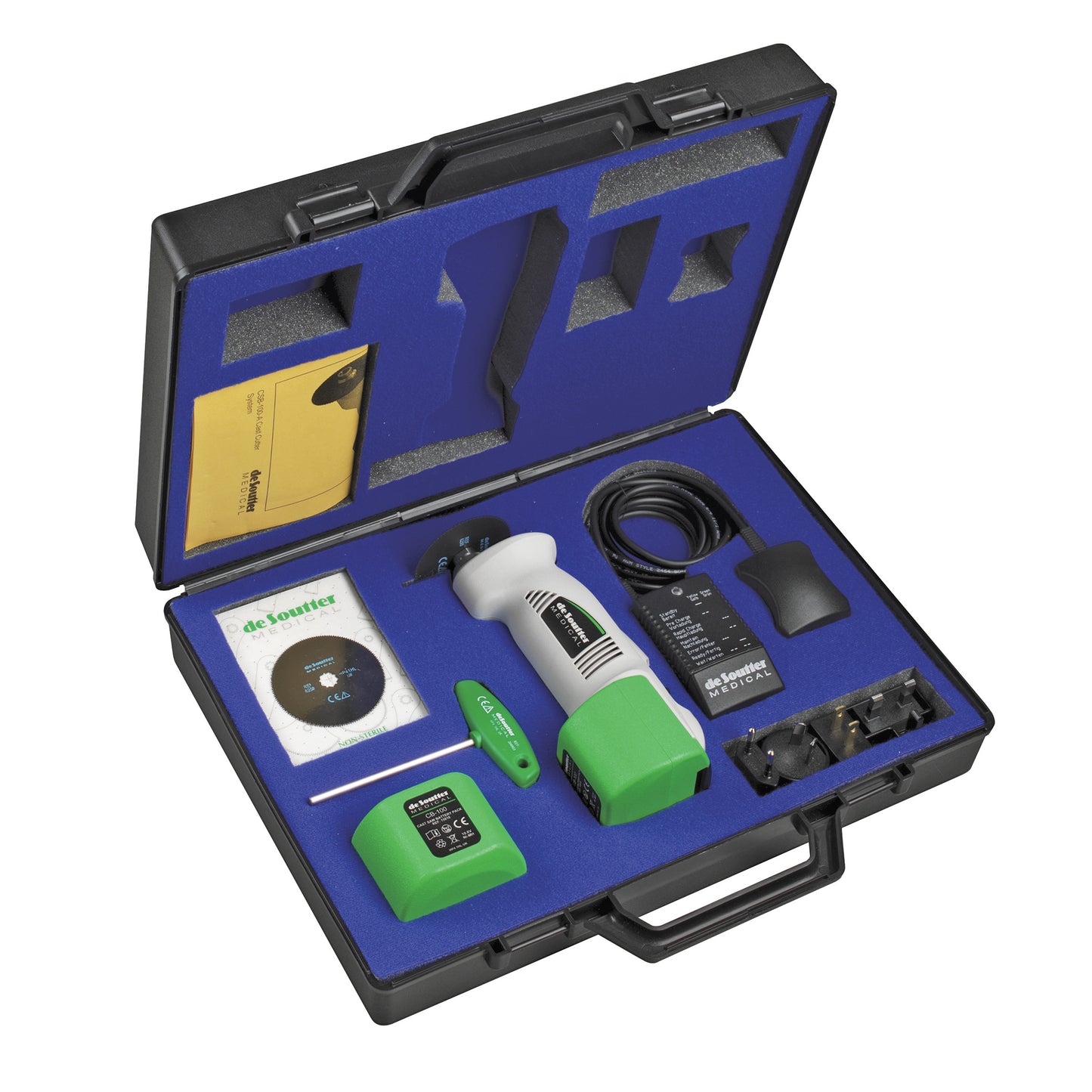 DeSoutter CleanCast™ CSB-100A Cordless High-Power Cast Saw System