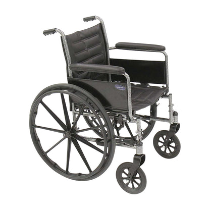 Tracer EX2 Wheelchair with Removable Fixed-Height Full Arms, 16"W x 16"D
