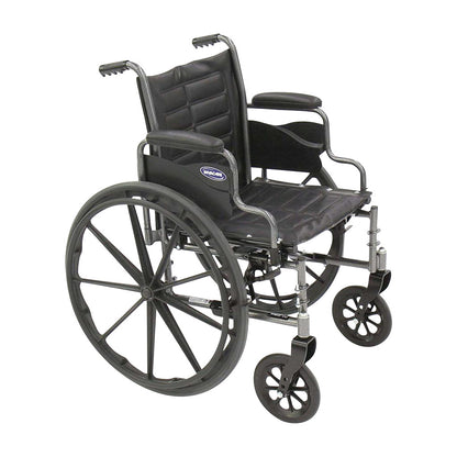 Tracer EX2 Wheelchair with Removable Fixed-Height Desk Arms, 18"W x 16"D