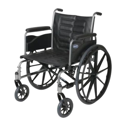 Tracer IV Wheelchair with Full Arms and Urethane Tires, 22"W x 18"D