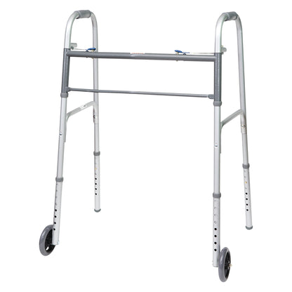 Two-Button Release Folding Junior Walker, 4/Case