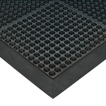 Ortho Stand Anti-Fatigue Mat, 2'W x 3'L x 1/2"H, Black