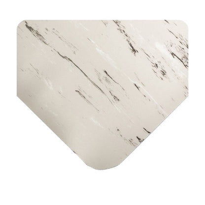 Tile-Top Antimicrobial Mat, Soft, 3'W x 5'L x 1/2"H, Grey