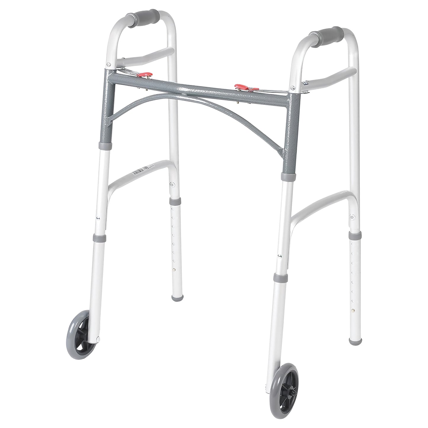 Deluxe Folding Walker with Wheels