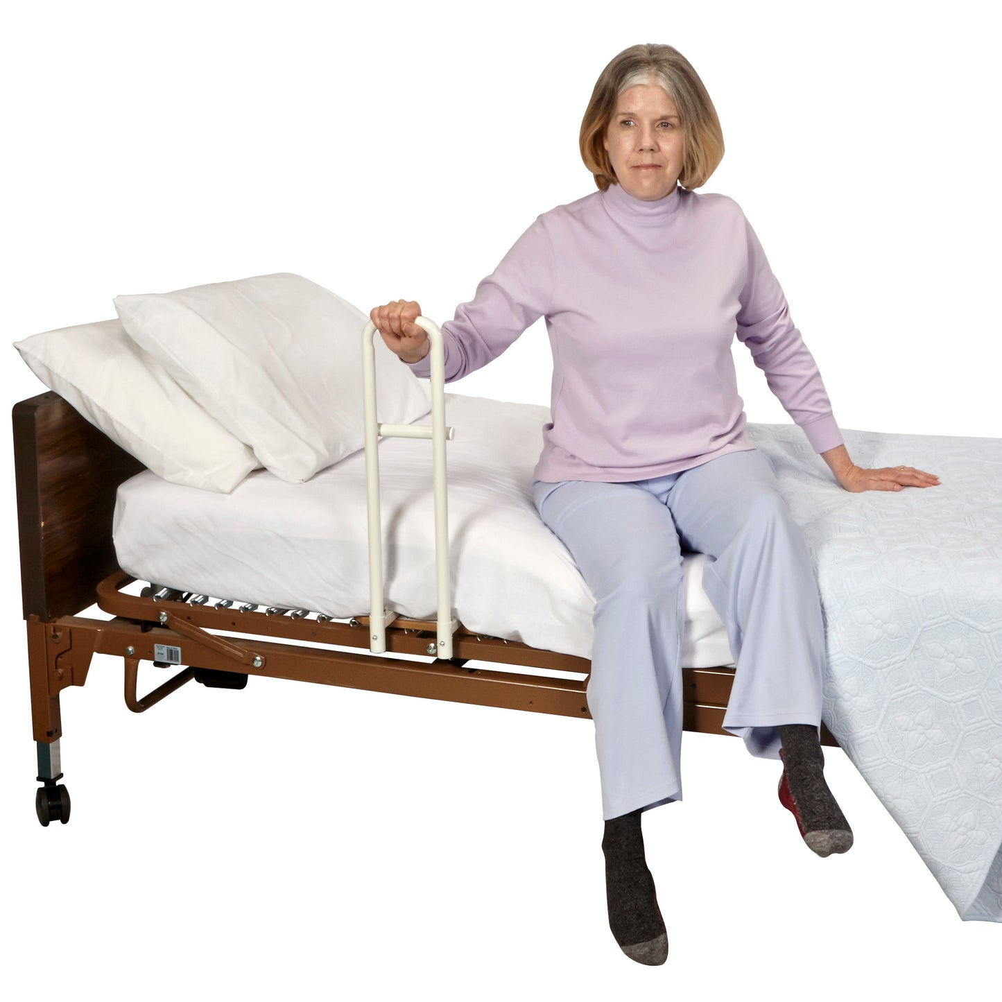 Transfer Handle Hospital Model, For Pan Style Hospital Bed, One Side, Each