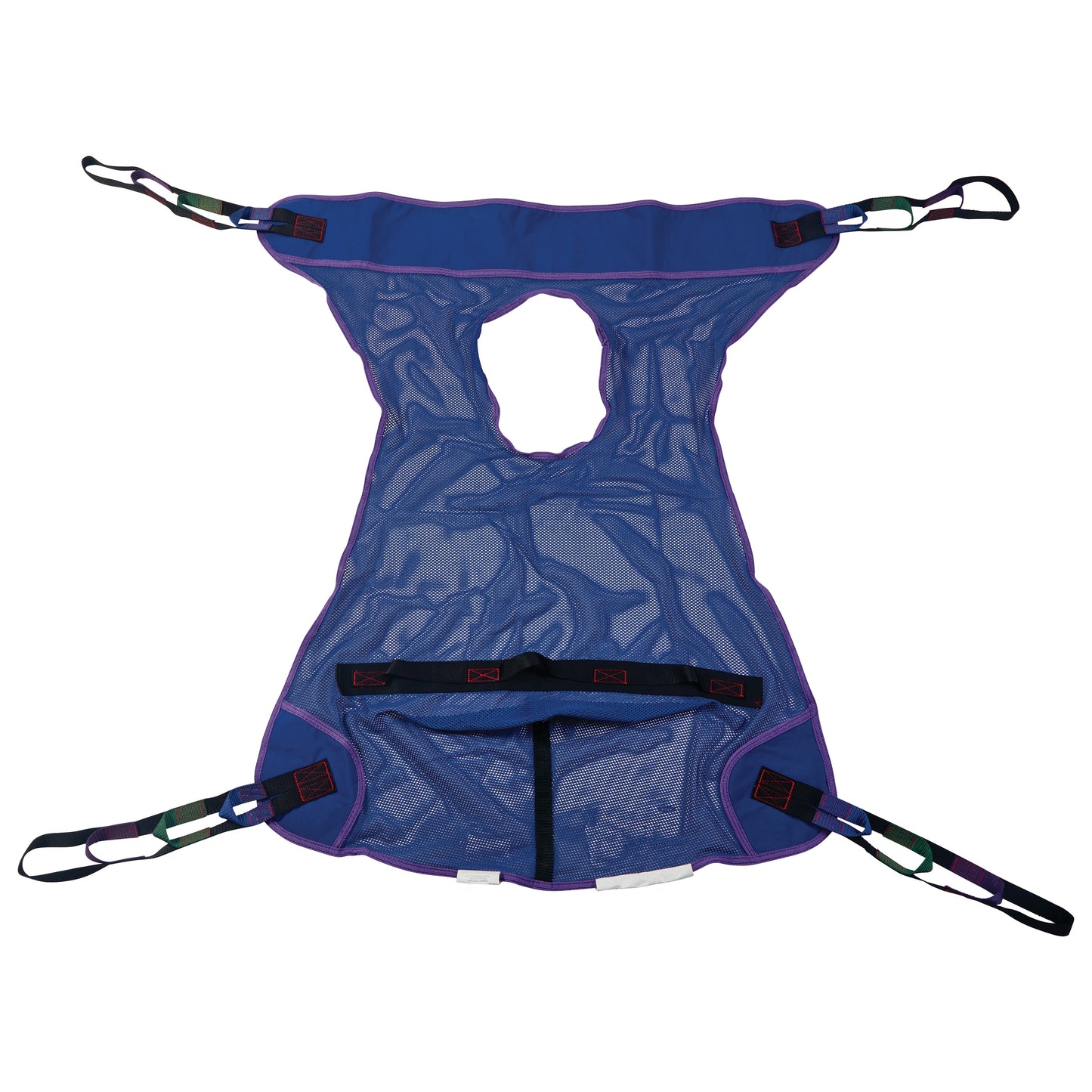 Full Body Patient Sling, Commode Opening, Mesh Seat, Large