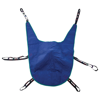 Divided Leg Patient Sling, w/Headrest, Solid, Large