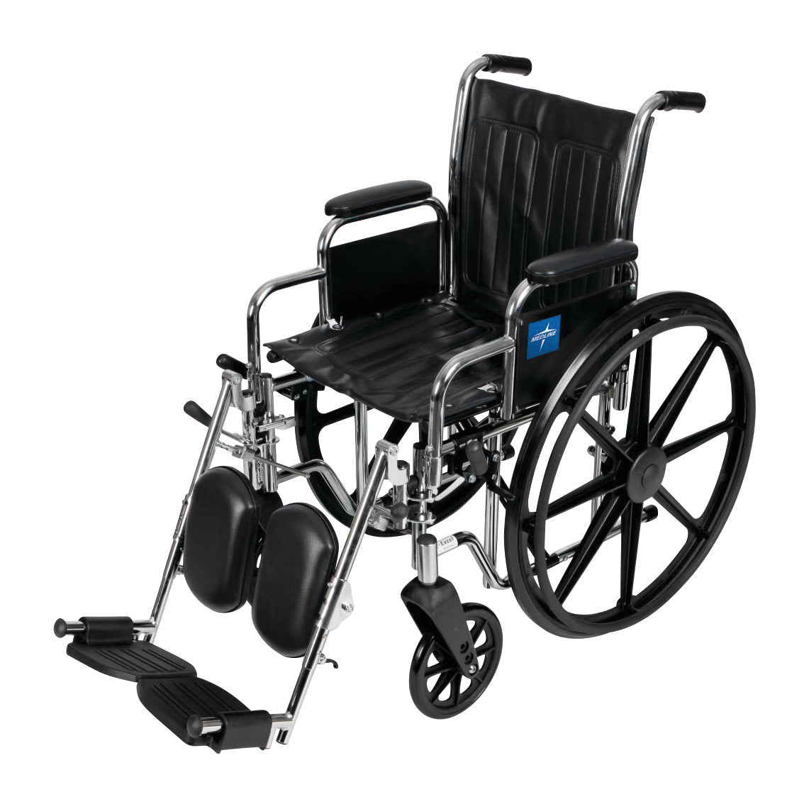 Excel 2000 Wheelchair with Removable Desk-Length Arms and Swing-Away Footrests