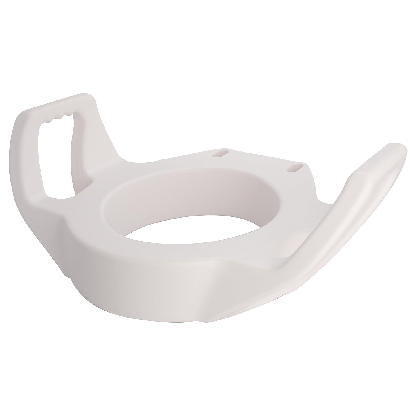 Bath Safe Elevated Toilet Seat with Arms