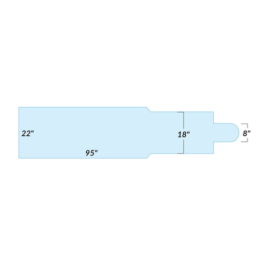 AliMed® Support Surface for Philips SR 134A Angiography Table