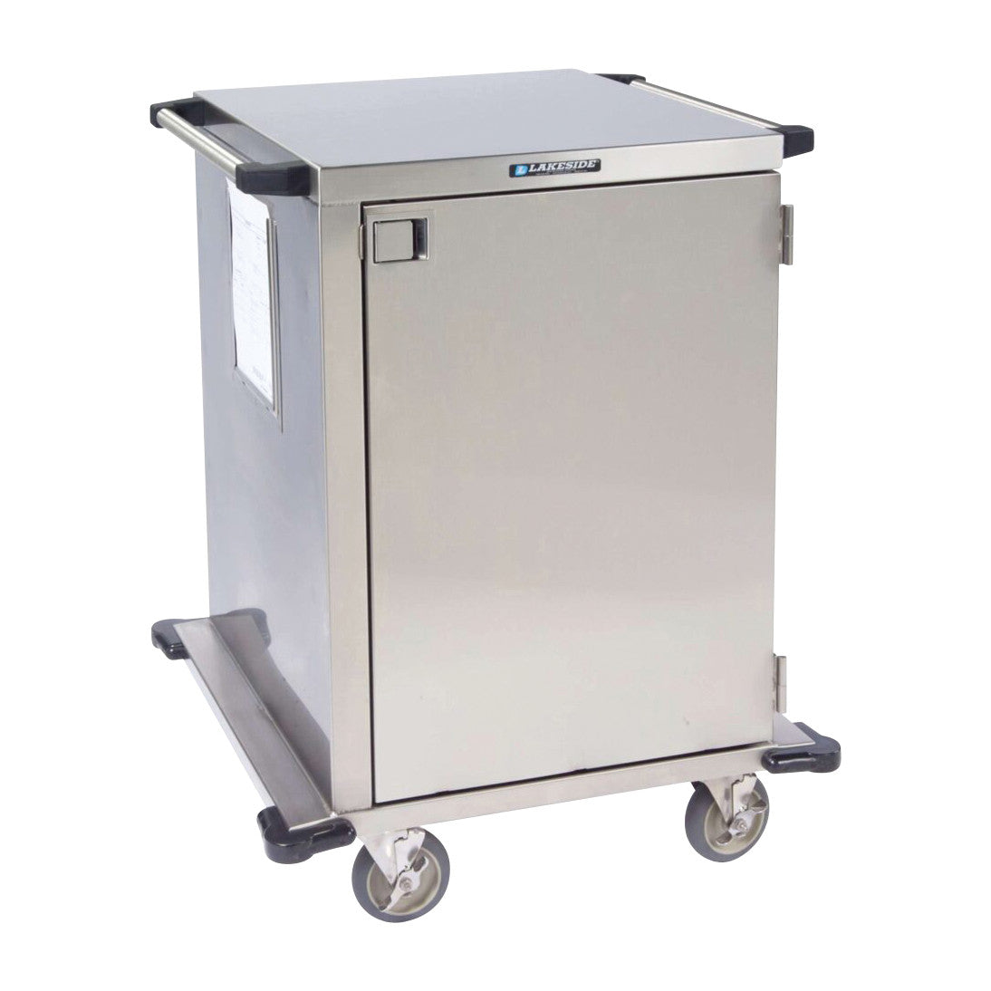 Stainless Steel Case Cart, 30"W x 39"H x 29"D, 1 Door